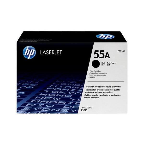 HP CE255A Toner - HP 55A Black Original  Toner Cartridge - CE 255A