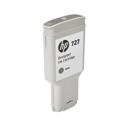 HP 727 300-ml Gray DesignJet Ink Cartridge