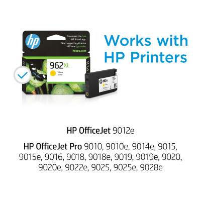 HP 962XL High Yield Yellow Original Ink Cartridge