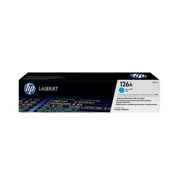 HP CE311A Toner - HP 126A Cyan Original  Toner Cartridge - CE 311A