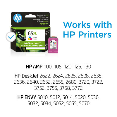 HP 65XL Tri-color Original Ink Cartridge