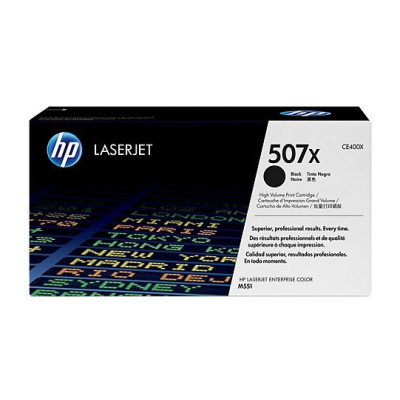 HP CE400X 507X toner cartridge HP M575 507X CE400X, HP M551 507X CE400X, HP M570 507X CE400X