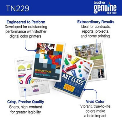 Brother TN-229M toner cartridge 1 pc(s) Original Magenta