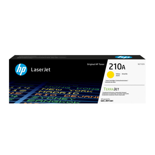 HP 210A Yellow Original LaserJet Toner Cartridge