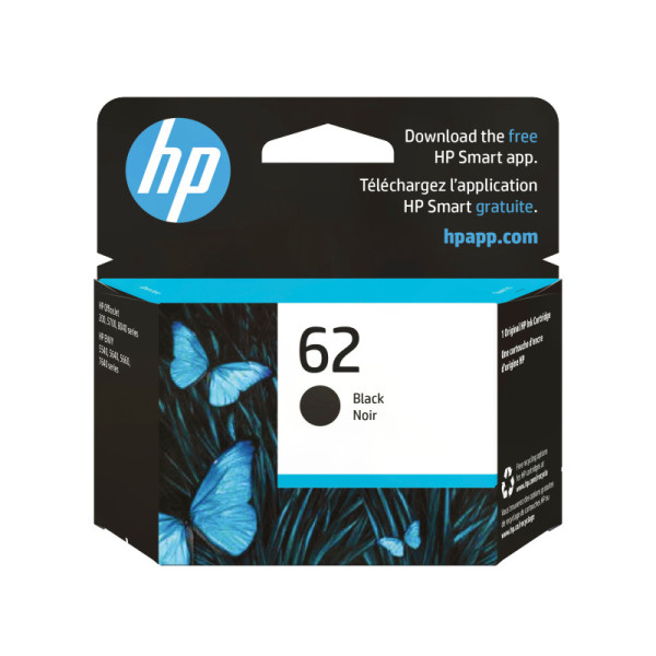 HP 62 Black Original Ink Cartridge