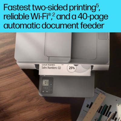 HP LaserJet M234sdw Wireless Multifunction Black and white Printer, Copier, Scanner Duplex