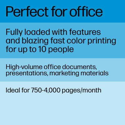 HP Color LaserJet Pro LaserJet Pro 4201dn Wireless Color Printer, Duplex