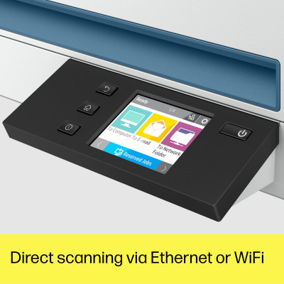 HP ScanJet Enterprise Flow N6600 fnw1 Scanner à plat A4 avec chargeur automatique, jusqu’à 50 ppm 100 ipm,1200 x 1200 DPI