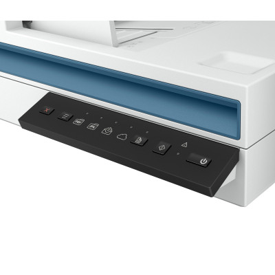 HP ScanJet Pro 3600 f1 Scanner à plat A4 avec chargeur automatique, jusqu’à 30 ppm 60 ipm,1200 x 1200 DPI