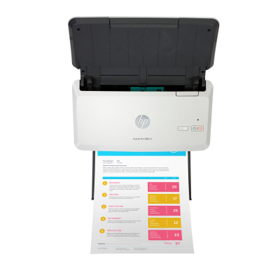 HP ScanJet Pro 2000 s2 Sheet-fed scanner 600 x 600 DPI A4 Black, White