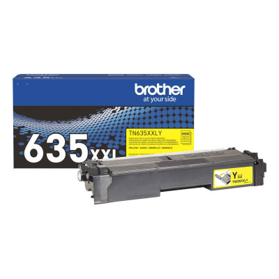 Brother TN-635XXLY Cartouche de toner 1 pièce(s) Original Jaune