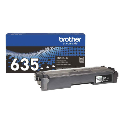 Brother TN-635BK Cartouche de toner 1 pièce(s) Original Noir