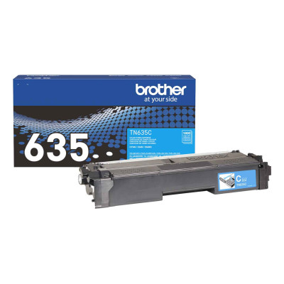 Brother TN-635C Cartouche de toner 1 pièce(s) Original Cyan