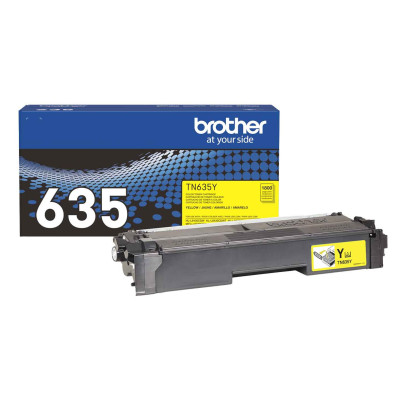 Brother TN-635Y Cartouche de toner 1 pièce(s) Original Jaune