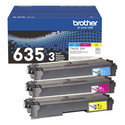 Brother TN-6353PK toner cartridge 3 pc(s) Original Cyan, Magenta, Yellow