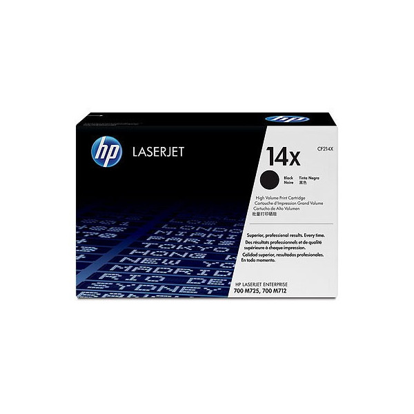 HP CF214X Toner - HP 14X High Yield Black Original  Toner Cartridge - CF 214X