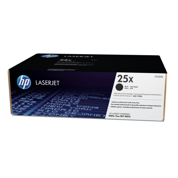 HP CF325X Toner - HP 25X High Yield Black Original  Toner Cartridge - CF 325X