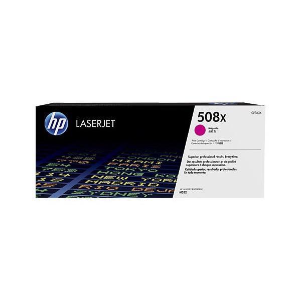 HP CF363X Toner - HP 508X High Yield Magenta Original  Toner Cartridge - CF 363X