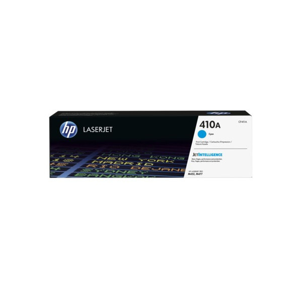 HP CF411A Toner - HP 410A Cyan Original  Toner Cartridge - CF 411A