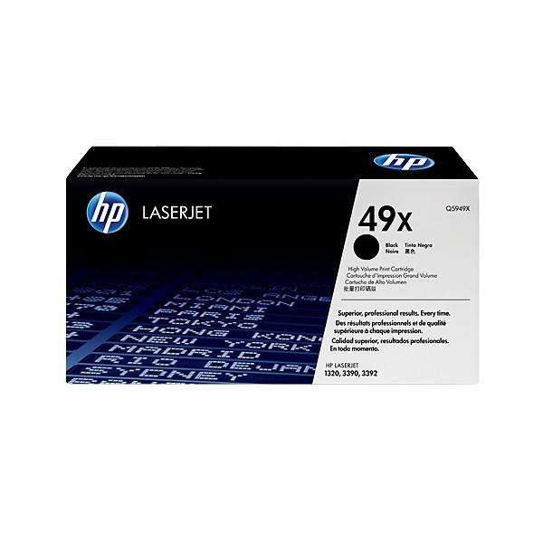 HP Q5949X Toner - HP 49X High Yield Black Original  Toner Cartridge - Q 5949X