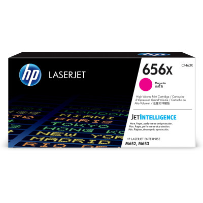 HP 656X (CF463X) Magenta High Yield Original LaserJet Toner Cartridge