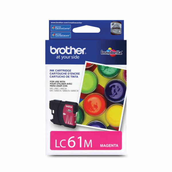 Brother LC-61MS ink cartridge Original Magenta