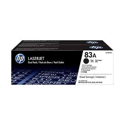 HP CF283AD Double Pack Black Original Toner Cartridge