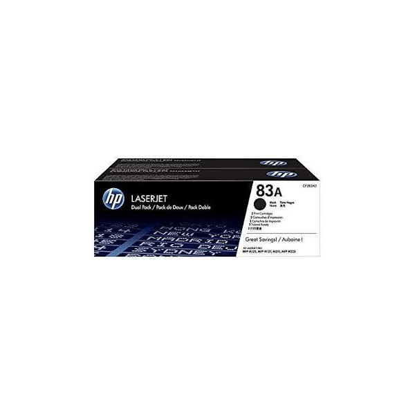 HP CF283AD Double Pack Black Original Toner Cartridge