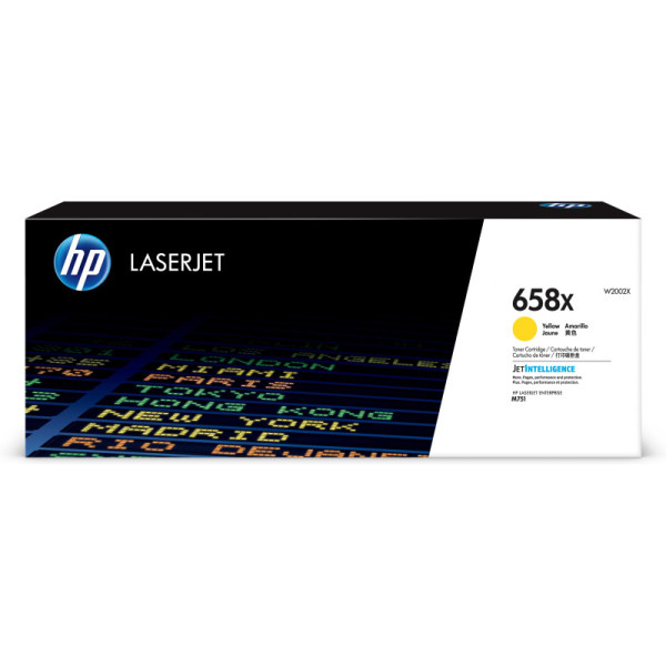HP 658X 1 pc(s) Original Yellow