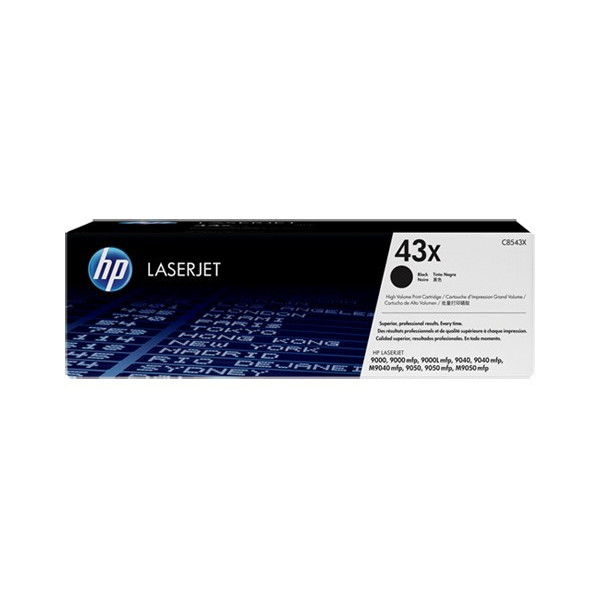 HP C8543X Toner - HP 43X High Yield Black Original  Toner Cartridge - C 8543X
