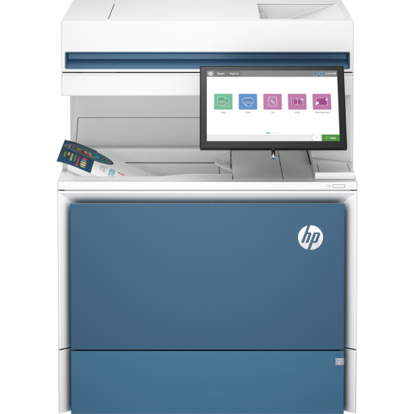 HP LaserJet Enterprise Flow 6800zf Multifunction Color Printer, Ethernet Only; Copier, Scanner