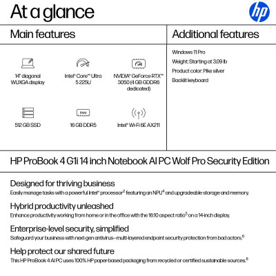 HP ProBook 4 G1i 14 inch Notebook (C2NL7UT)