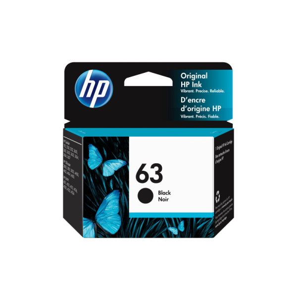 HP 63 Black Original Ink Cartridge