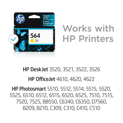 HP 564 Yellow Original Ink Cartridge