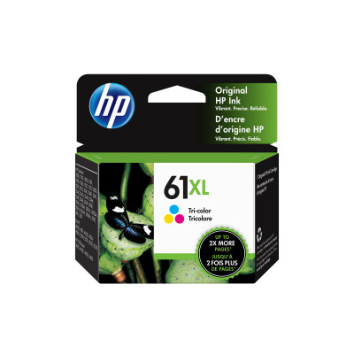 HP 61XL High Yield Tri-color Original Ink Cartridge